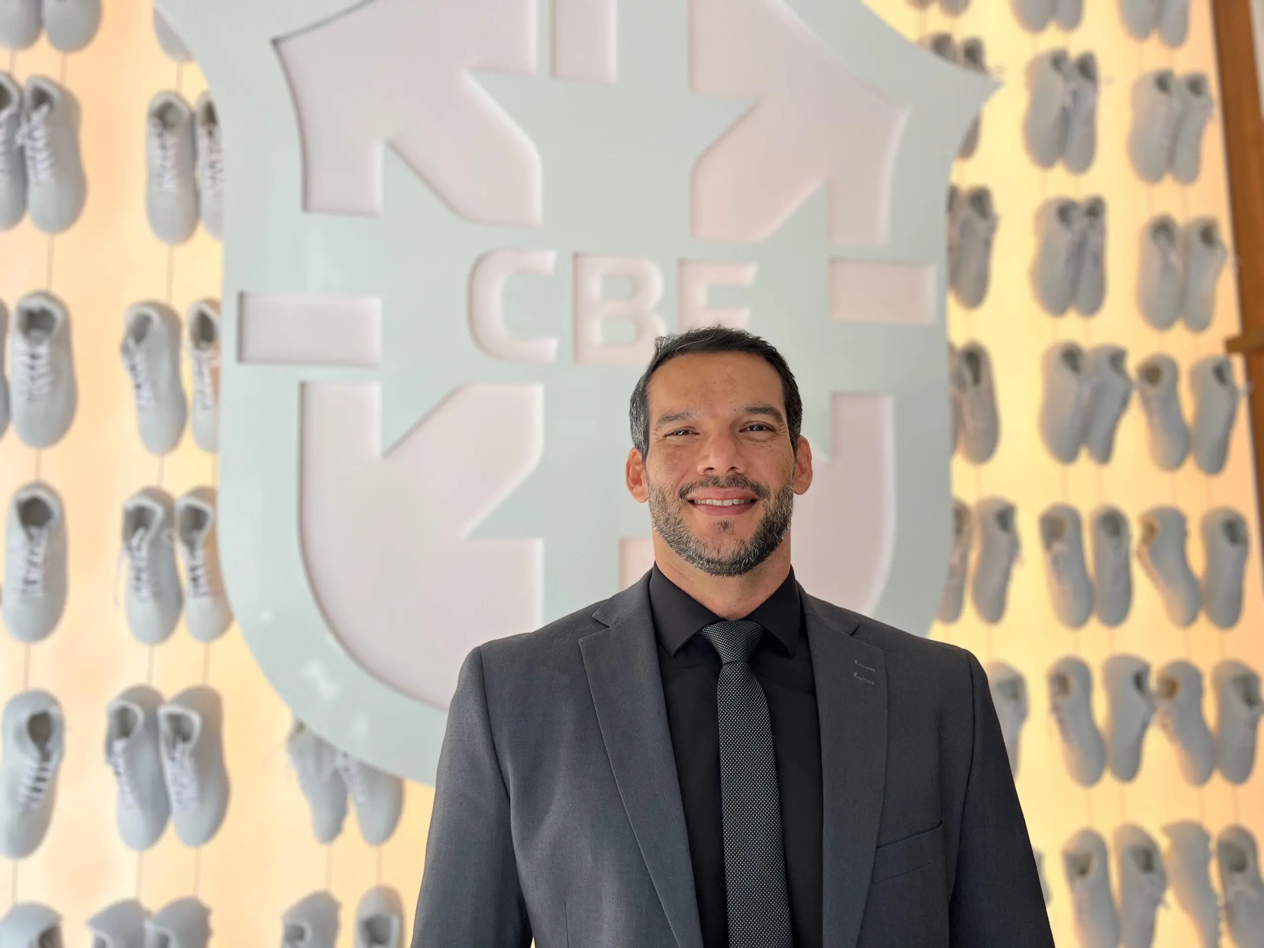 Foto de Samir Xaud, da Federação Roraimense de Futebol, que deve ser o novo presidente da CBF