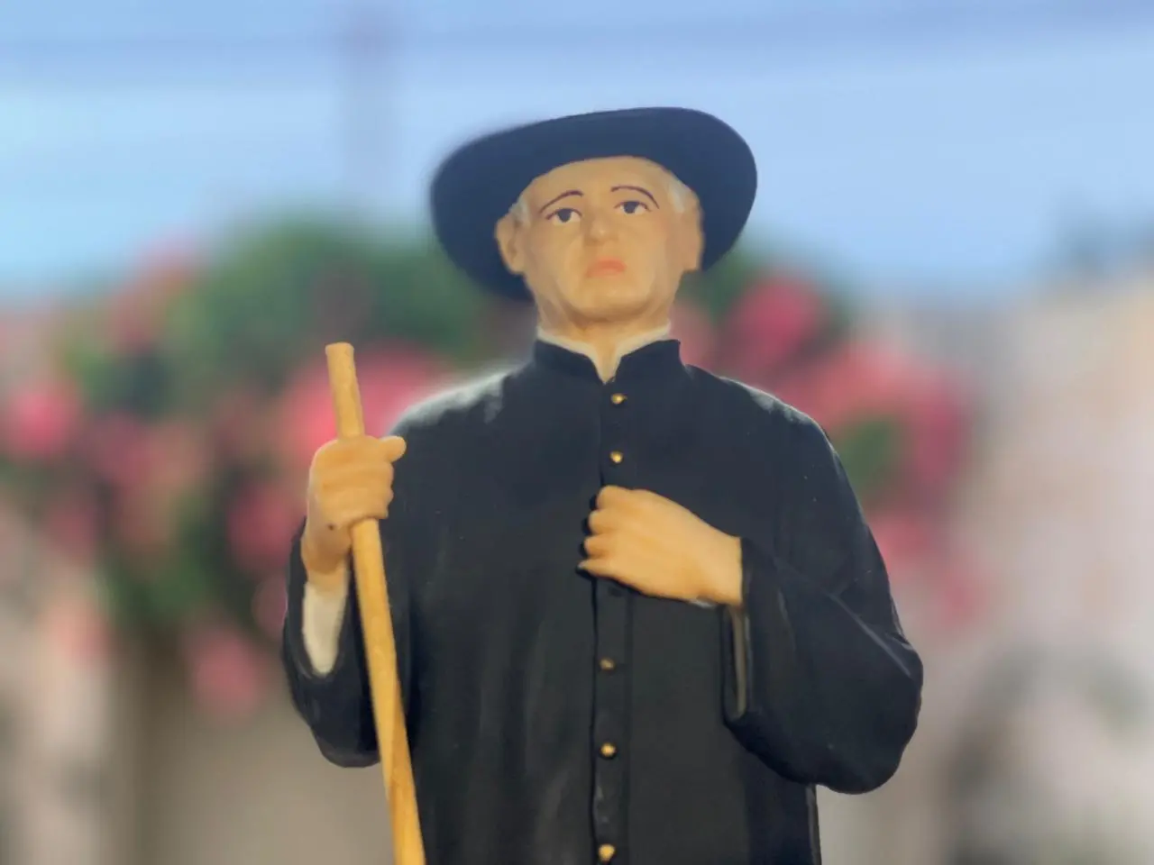 Imagem esculpida de Padre Cícero Romão Batista