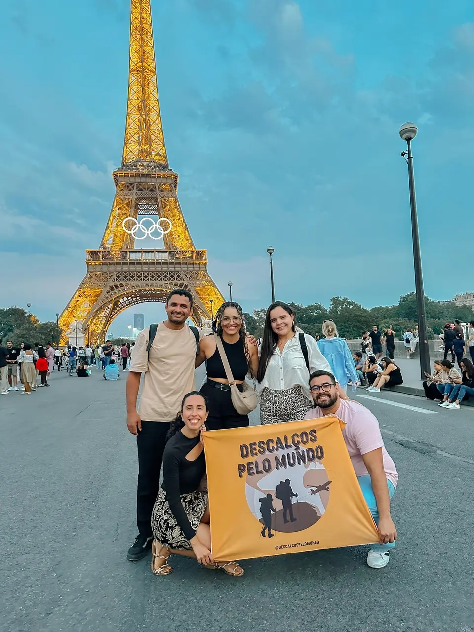 Turistas do Ceará em Paris