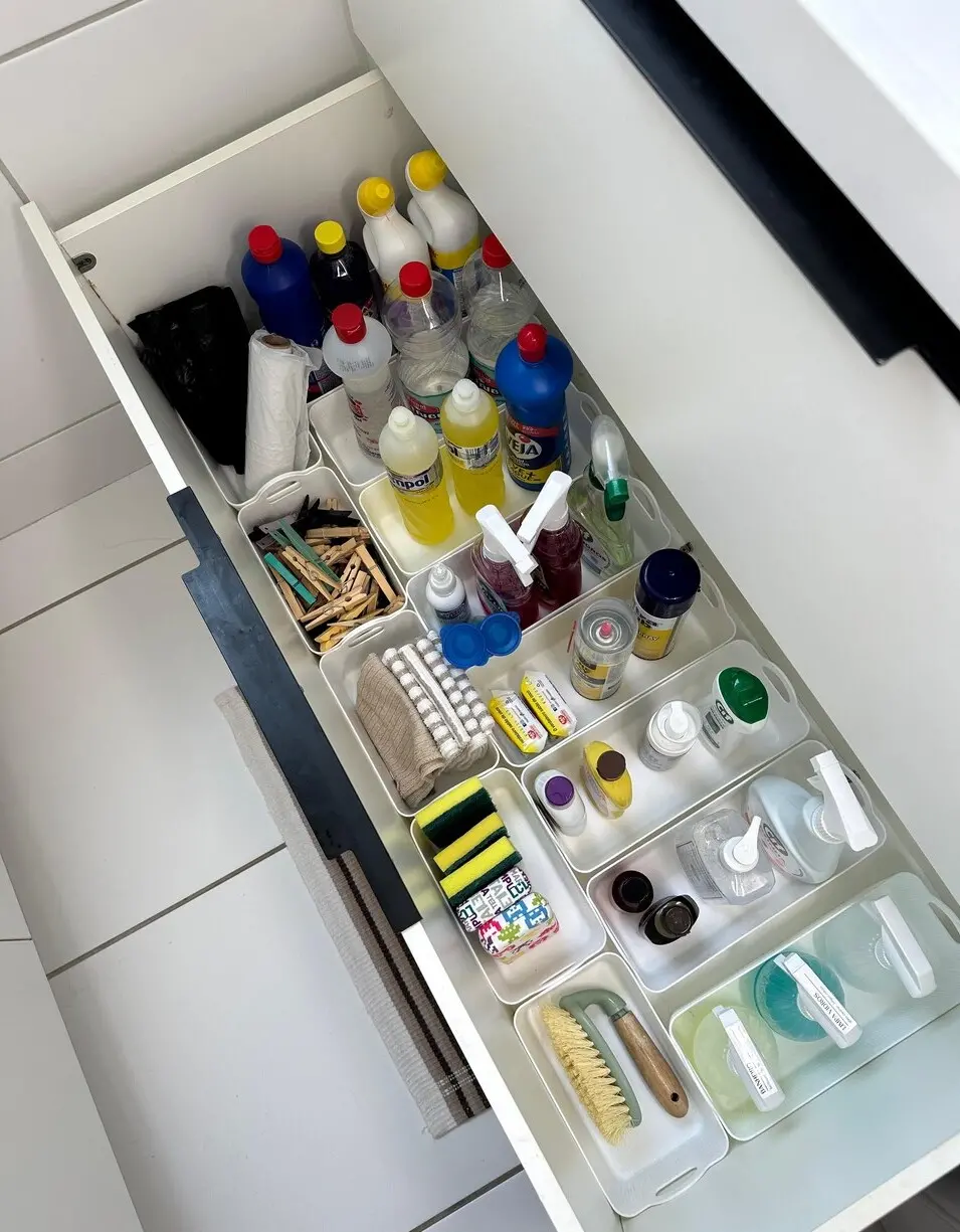 Organizadores quadrados ou retangulares otimizam espaço