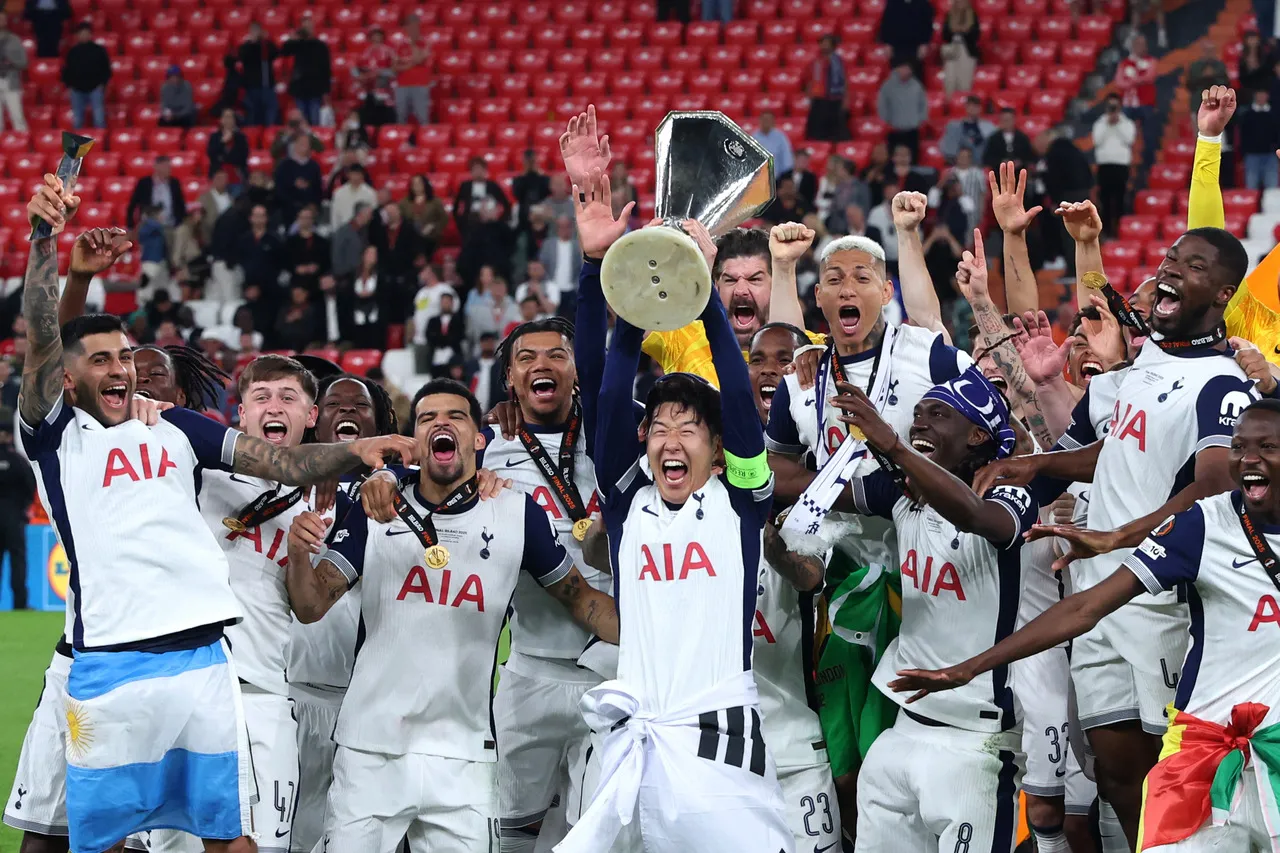 O Tottenham foi campeão da Liga Europa ao vencer o Manchester United
