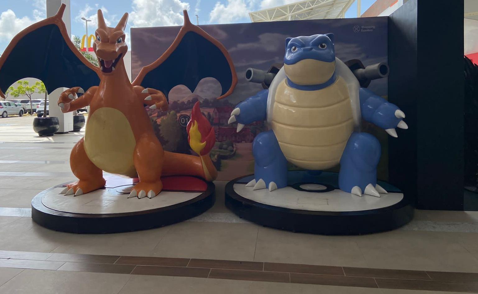 Pokémons gigantes fazem parte de exposição