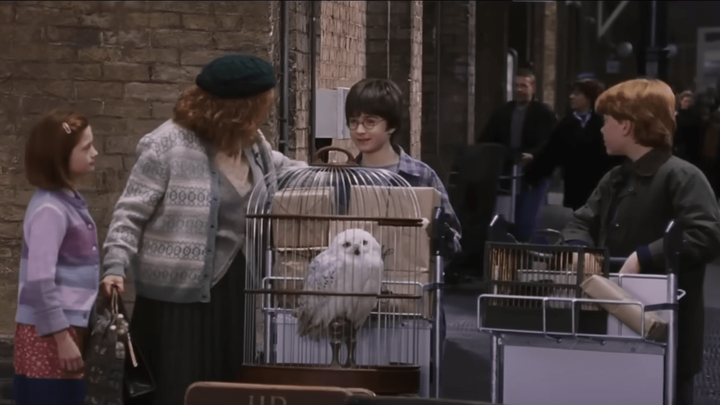 Cena do filme Harry Potter e a Pedra Filosofal