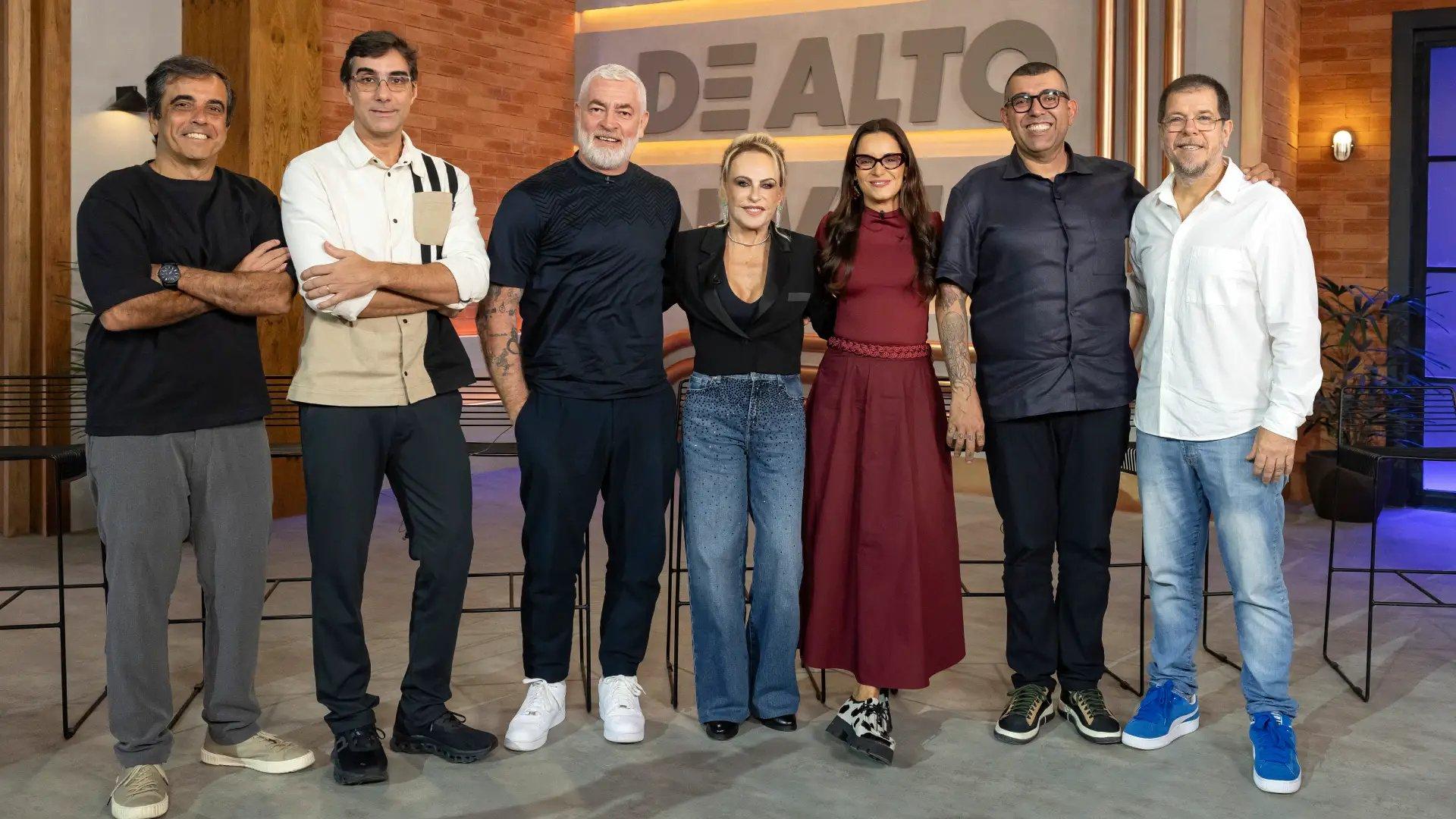 Ana Maria Braga, Alex Atala, Jefferson Rueda e Renata Vanzetto
