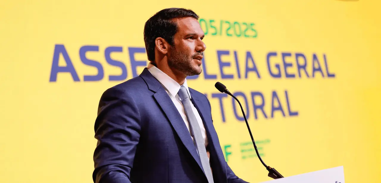 Foto de Samir Xaud, presidente da Confederação Brasileira de Futebol (CBF)