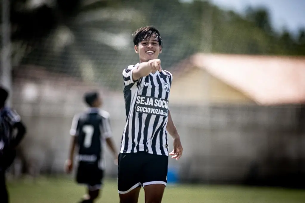 Foto de jogador sub-17 do Ceará, Bolinha.