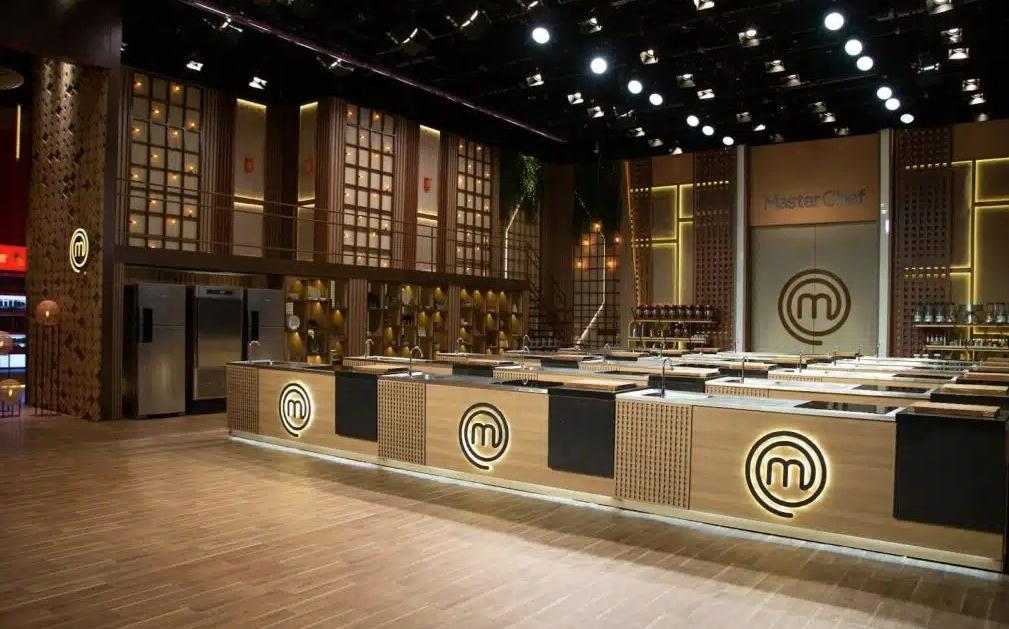 Imagem do estúdio do Masterchef