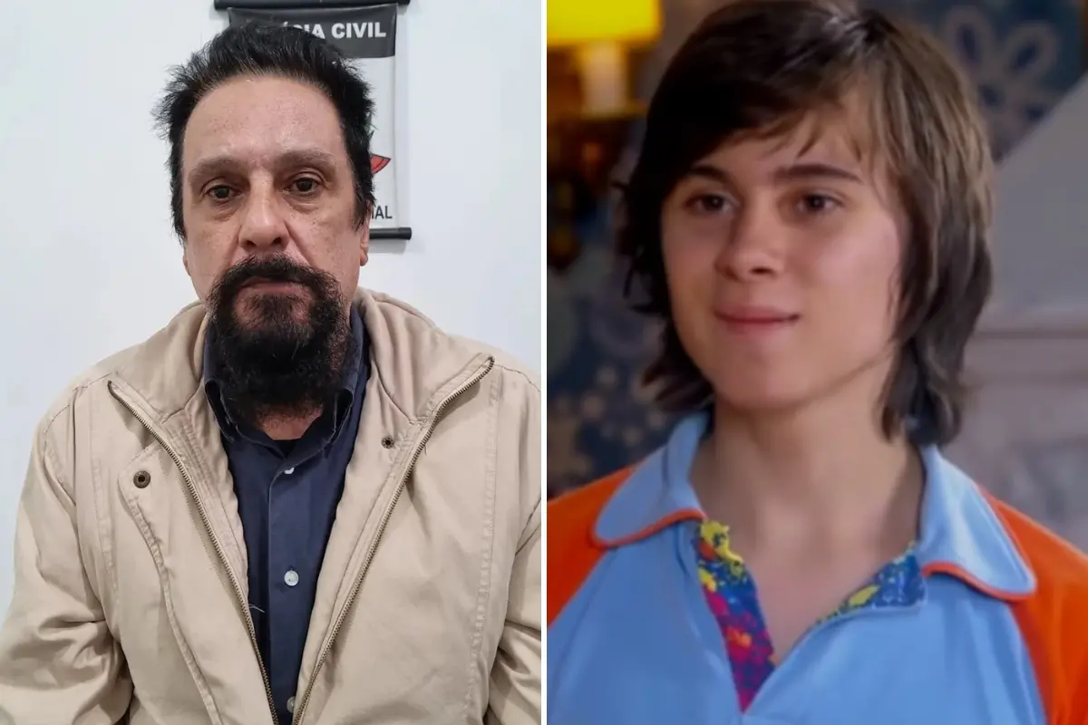 Imagem de Paulo Cupertino Matias e Rafael Miguel para uma matéria sobre o caso do ator Rafael Miguel