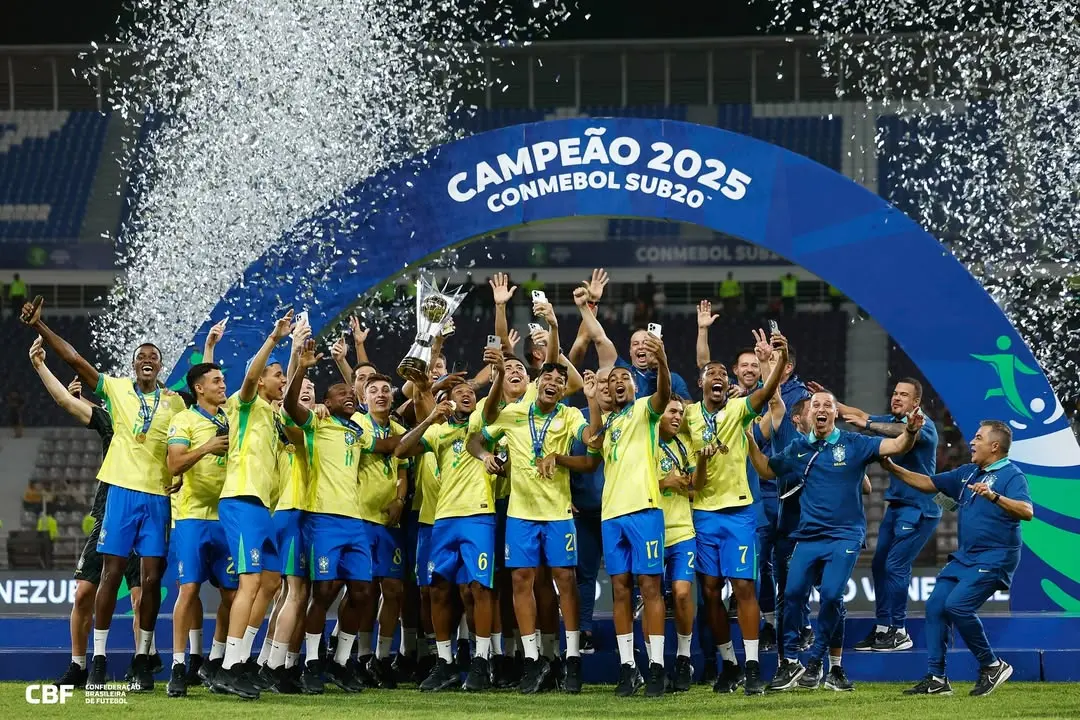 Foto da Seleção Brasileira Sub-20