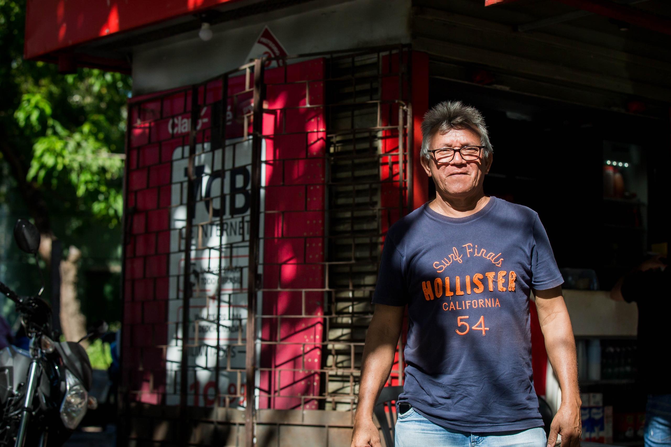 Juraci Teles, revendedor lotérico da Barão de Studart