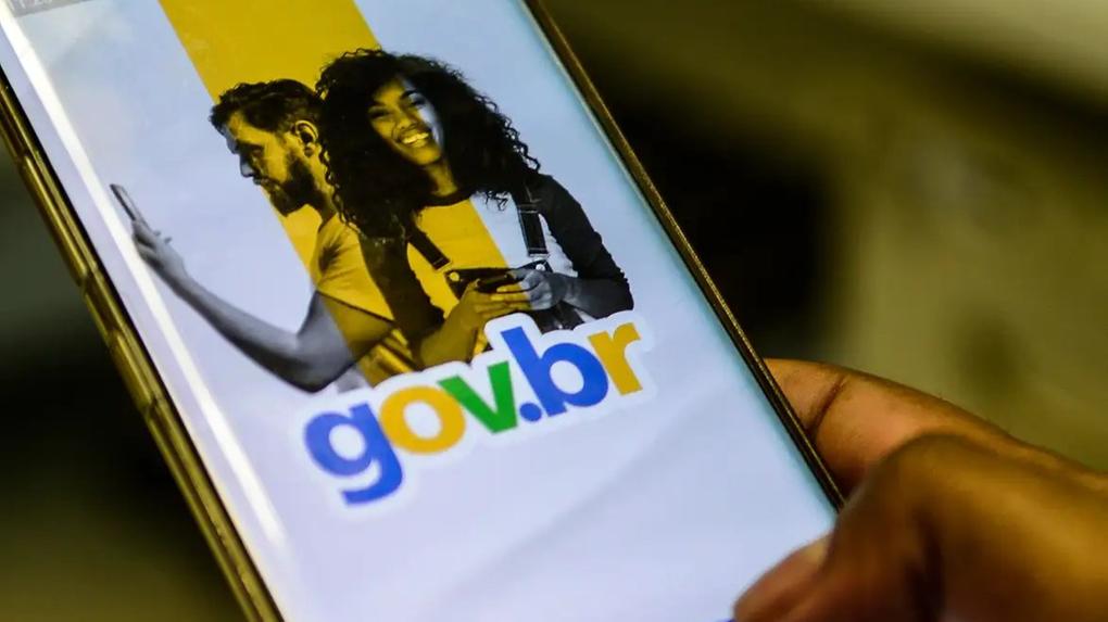 Tela do aplicativo GOV