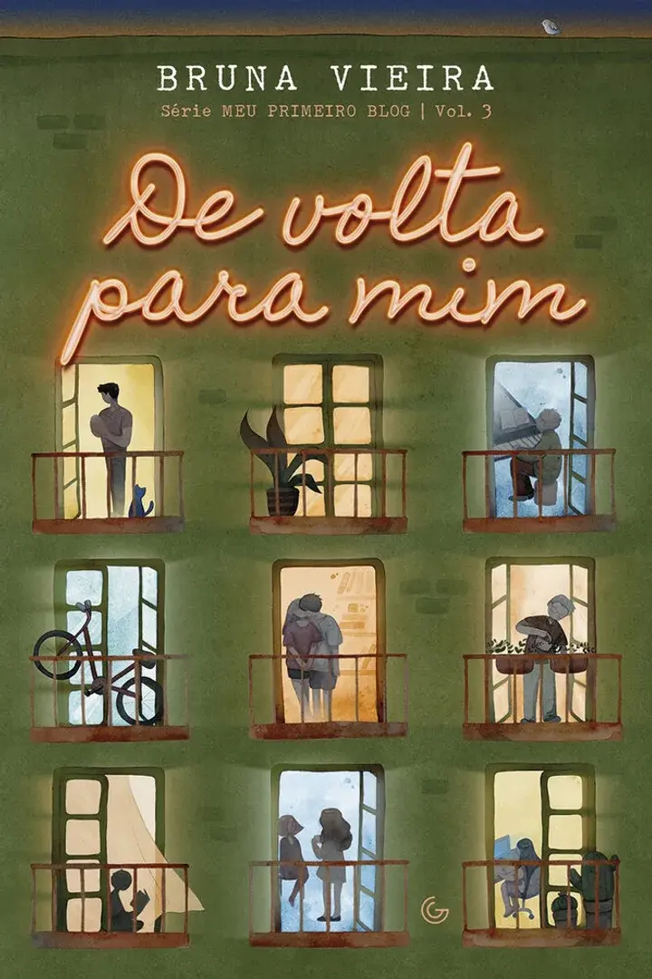 Capa do livro De volta para mim