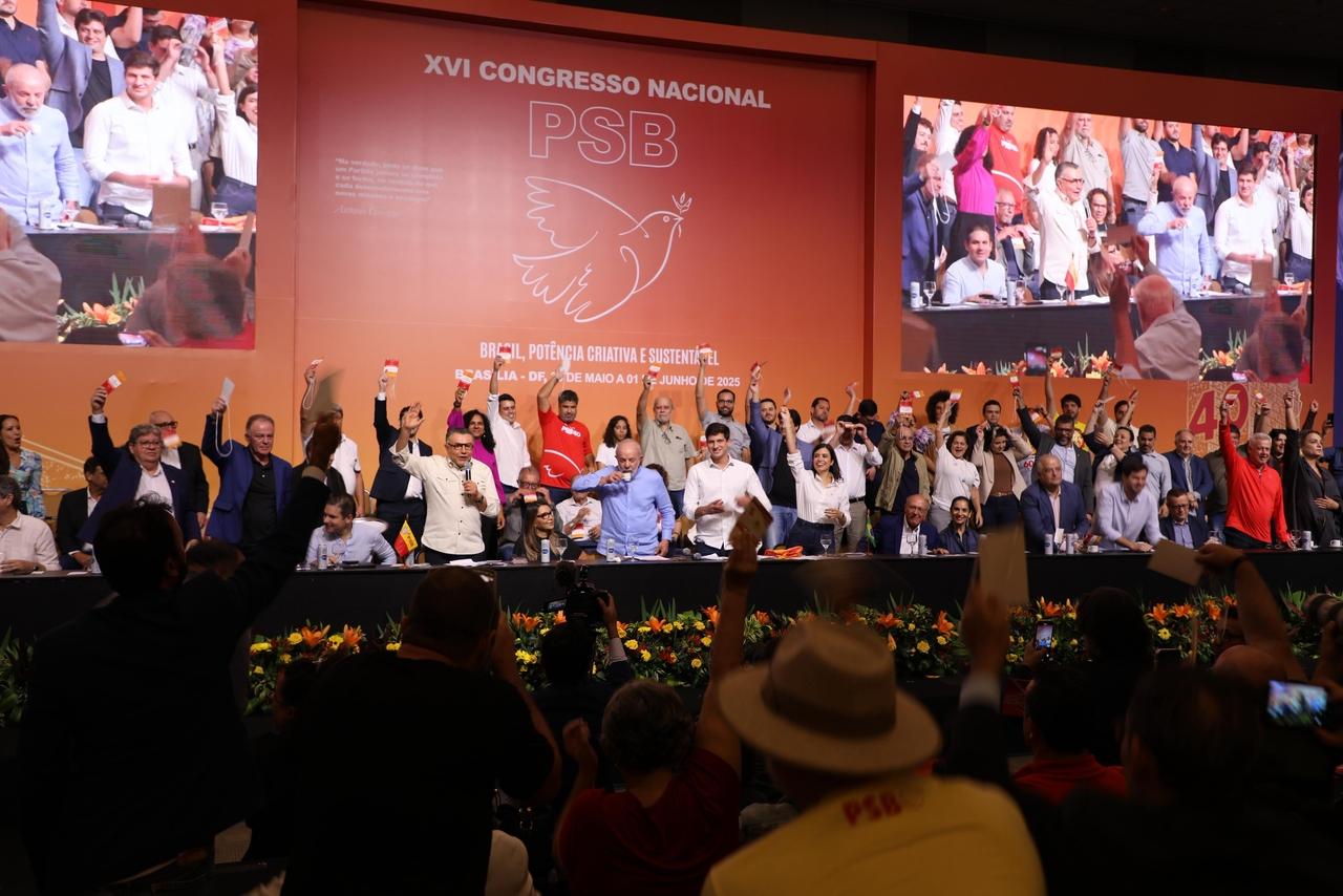 Foto do XVI Congresso Nacional do PSB