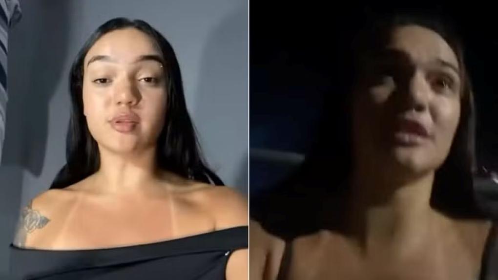 Print de instagram de Izabelly Vidal pedindo socorro porque foi estuprada