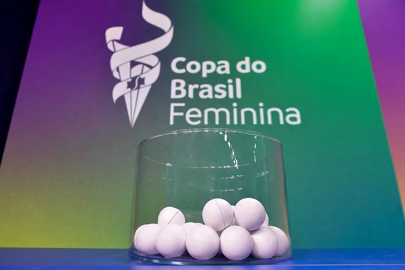 CBF realiza sorteio da segunda fase da Copa do Brasil feminina.