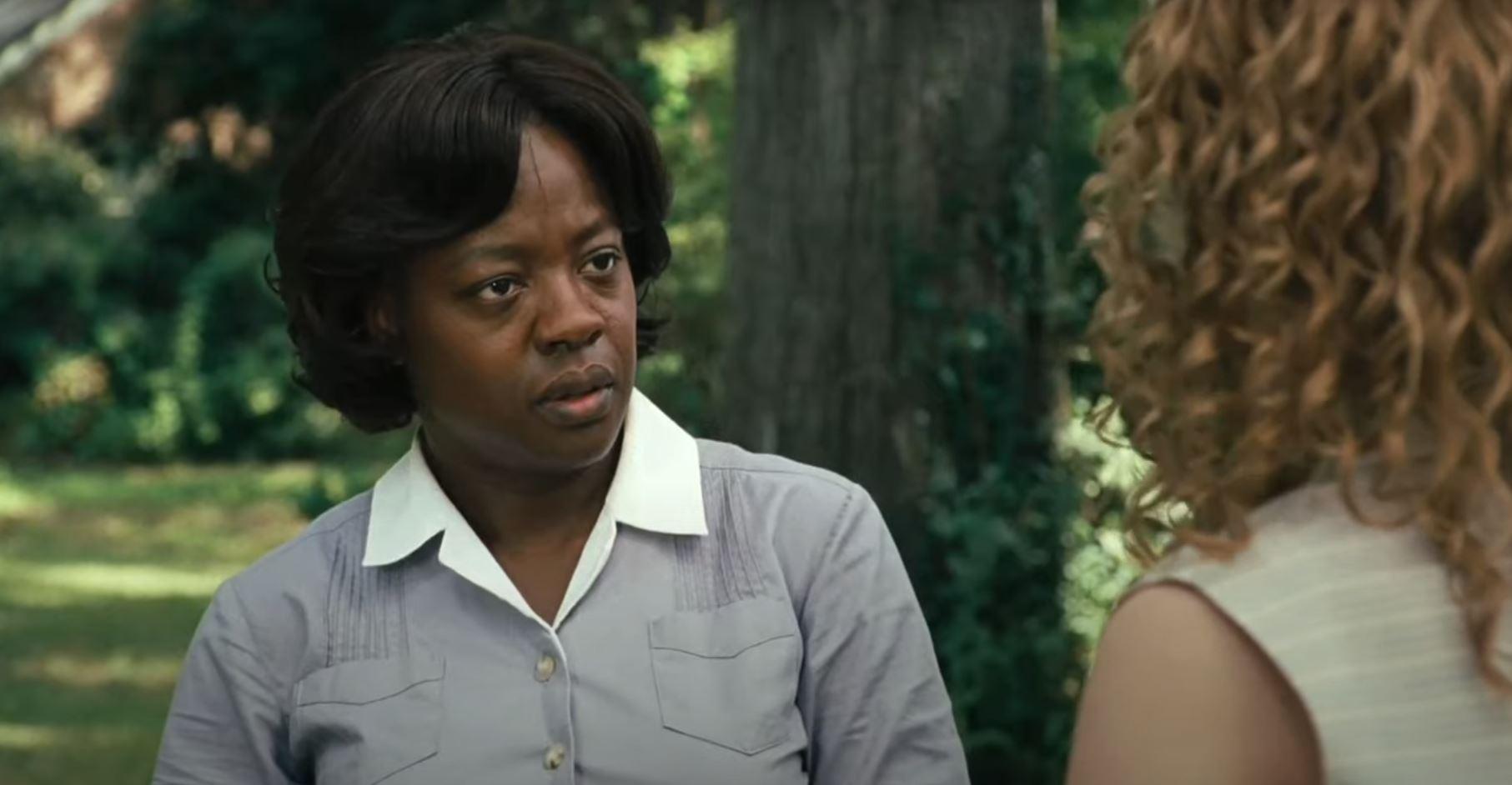 Viola Davis em cena do filme Histórias Cruzadas