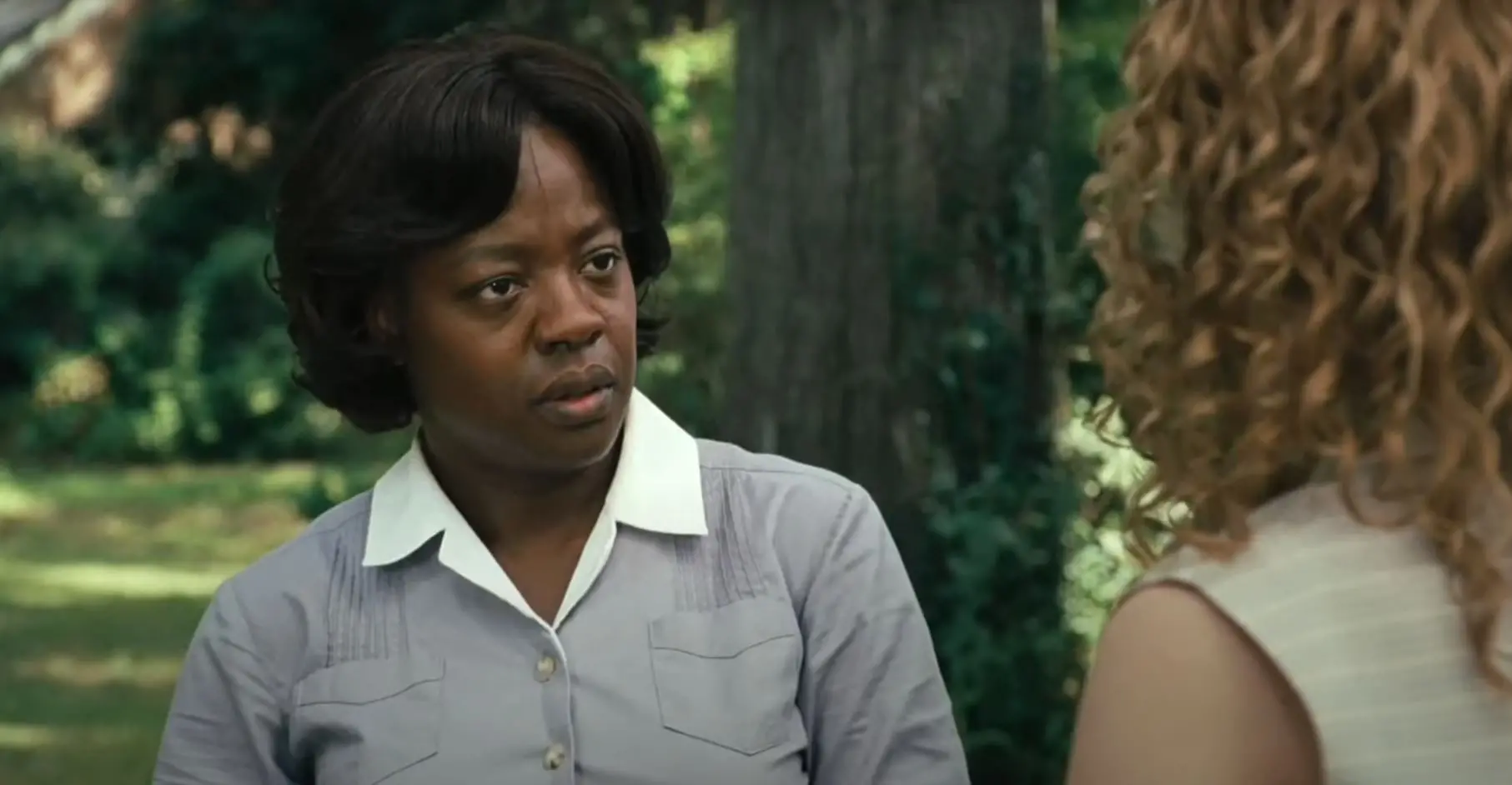 Viola Davis em cena do filme Histórias Cruzadas