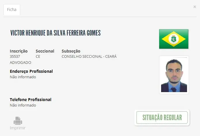 cadastro advogado cna condenado por homicidio