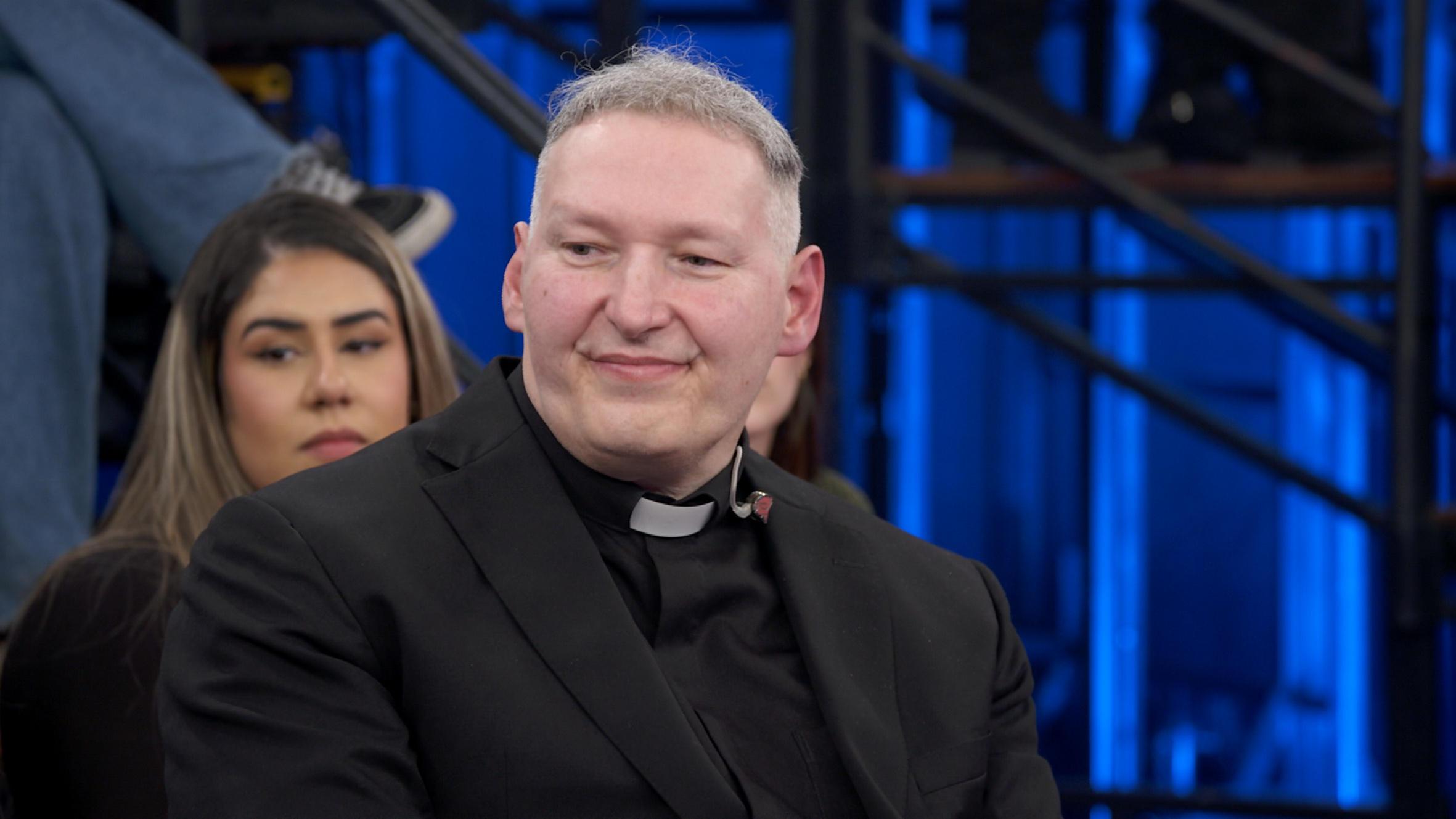 Foto de Padre Marcelo Rossi em programa