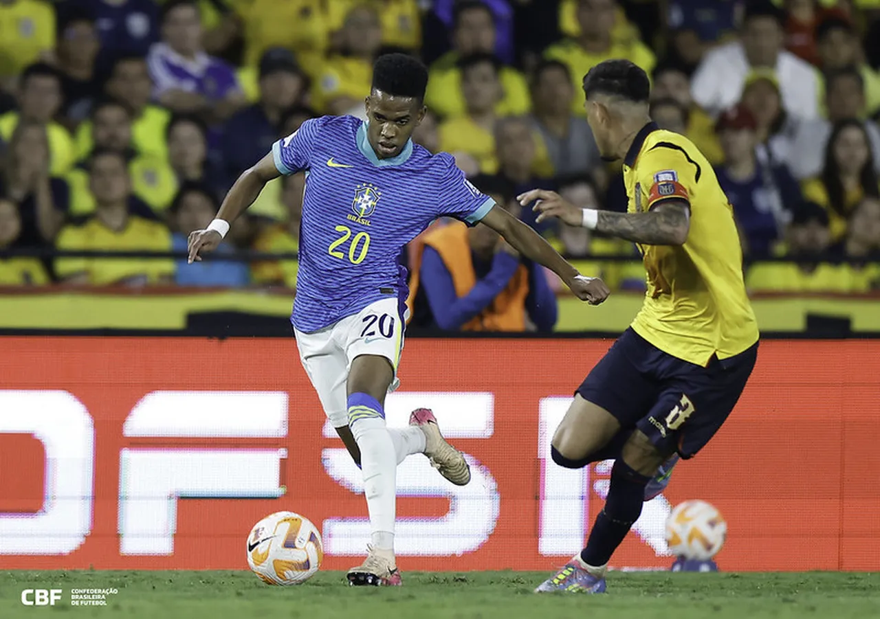 O Brasil empatou sem gols com o Equador na última quinta-feira (5)