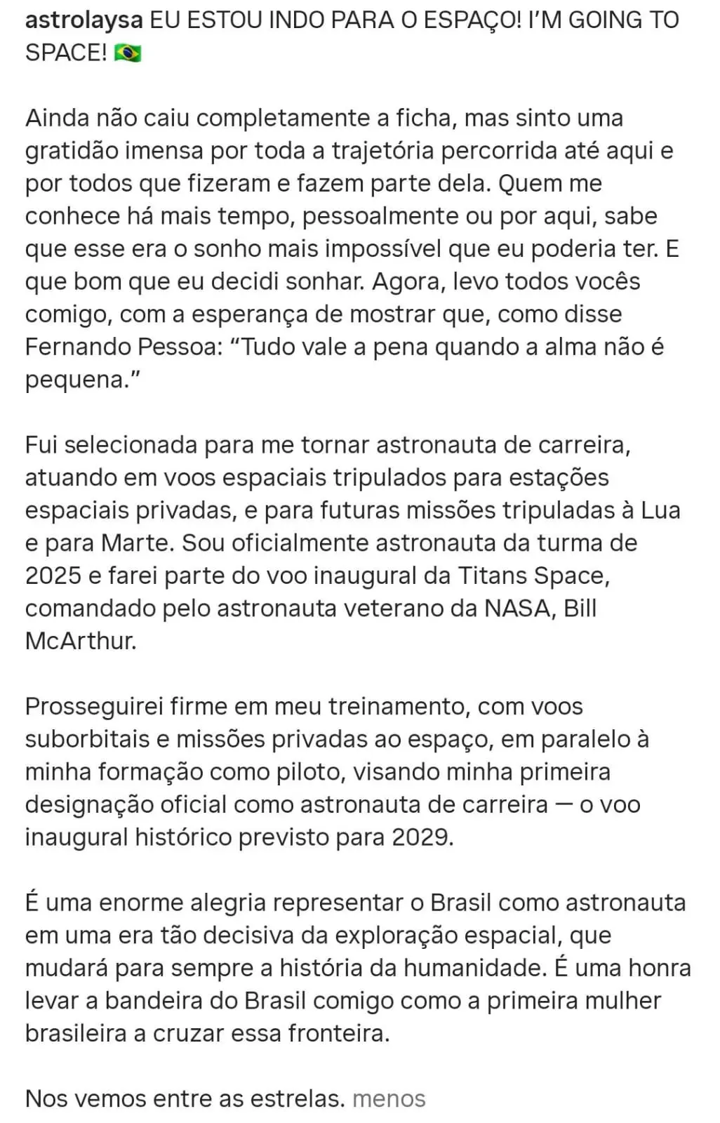 Prtin mostra a publicação da cientista