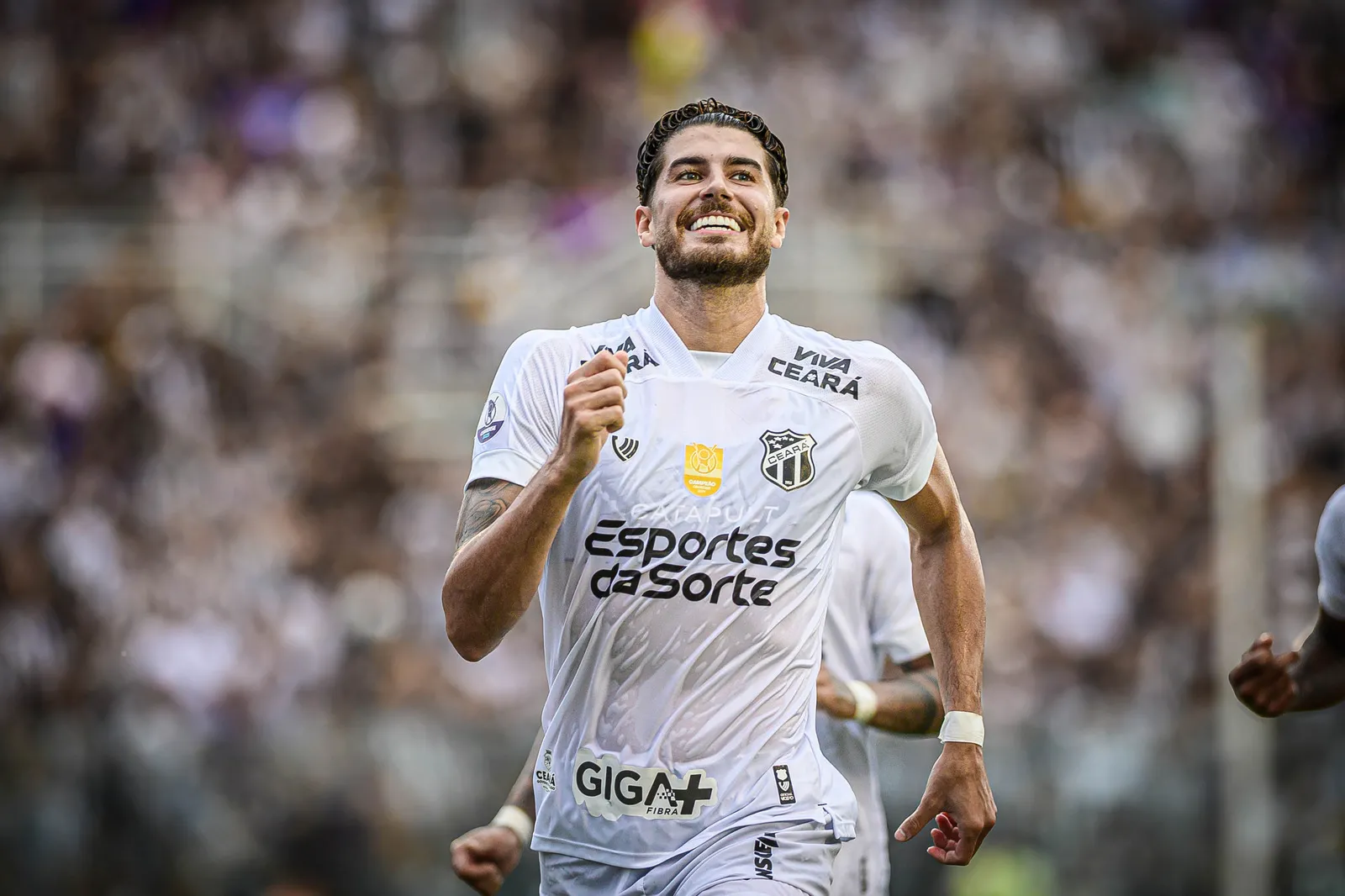 Pedro Raul é o artilheiro do Ceará na temporada e um dos principais do futebol brasileiro em 2025