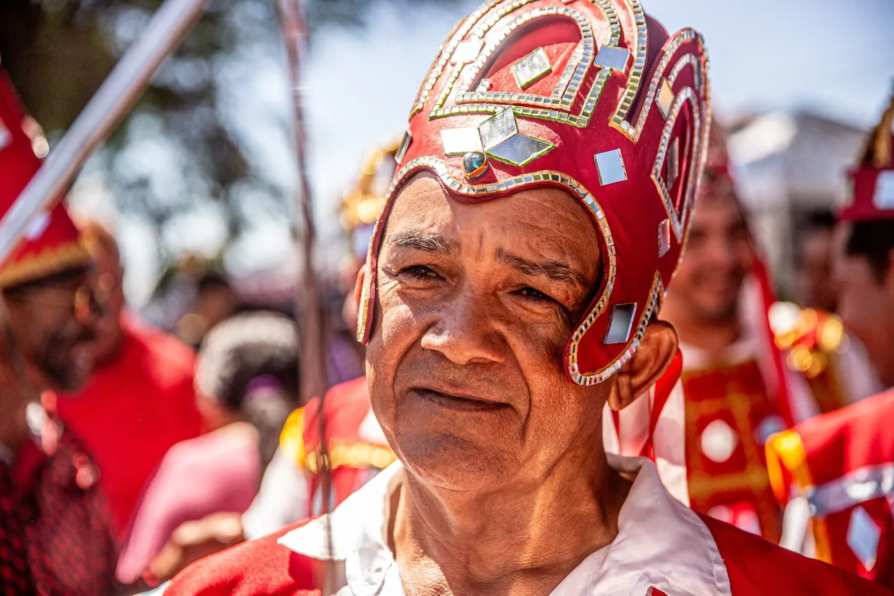 Antônio Telmo Felipe, brincante de reisado há 30 anos