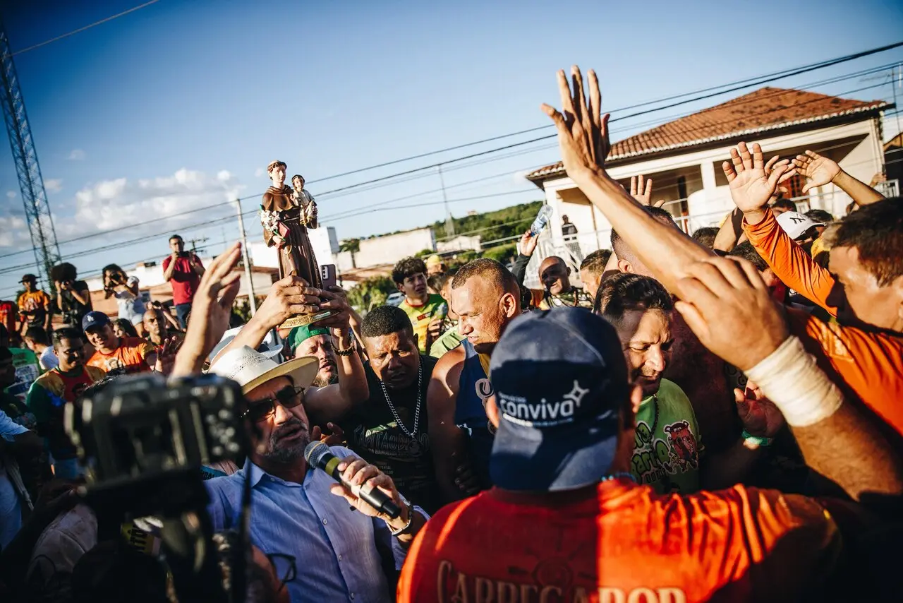 Imagem de Santo Antônio acompanha penitência