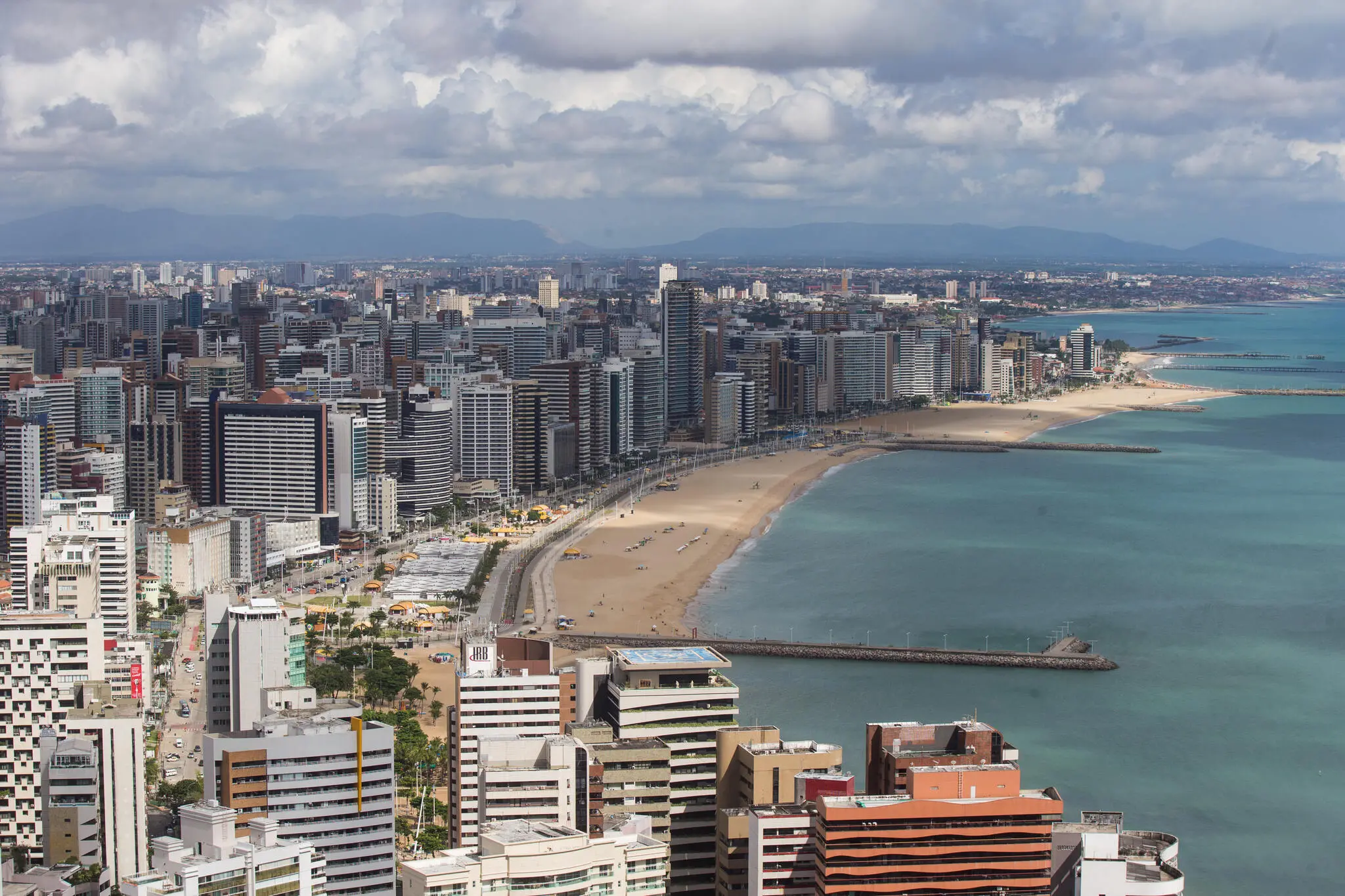 Vista aérea de Fortaleza