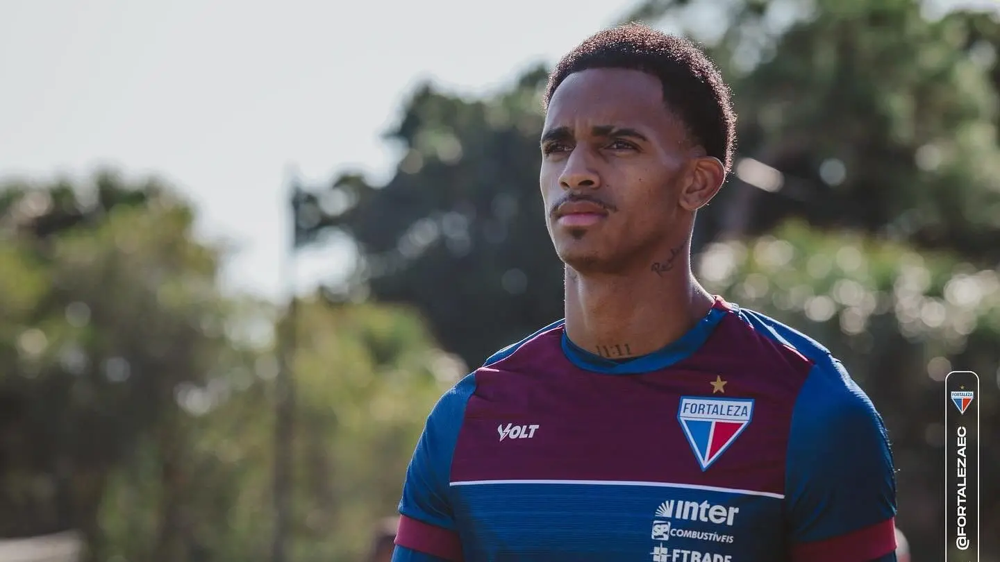 Dylan Borrero em ação pelo Fortaleza