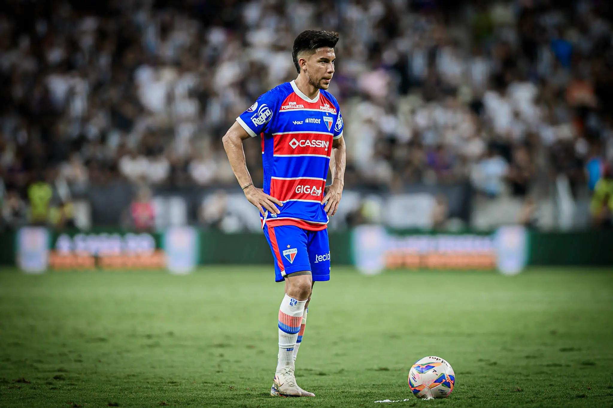 Foto de Pol Fernández, que rescindiu contrato com o Fortaleza
