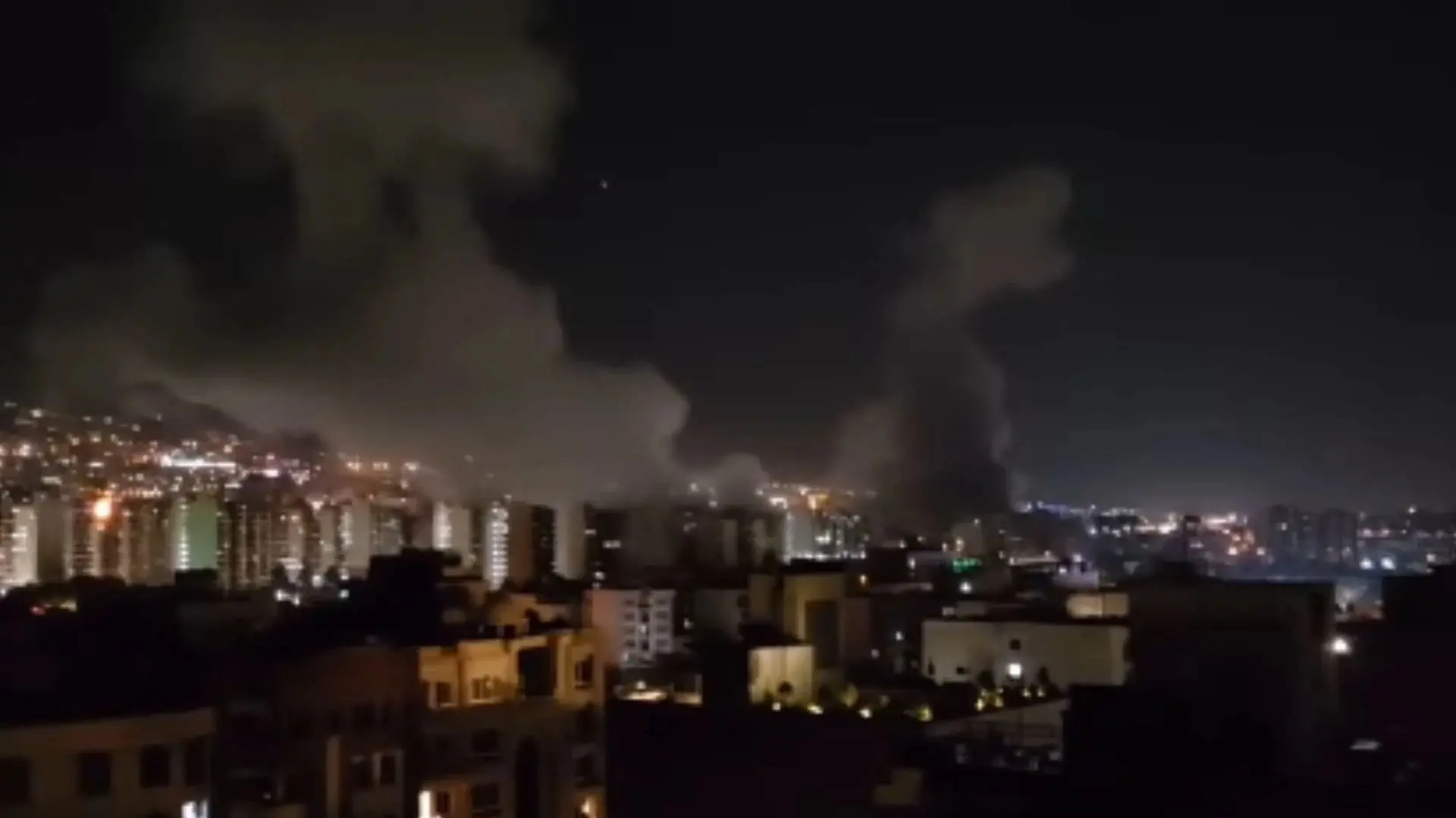 Israel lançando ataque contra Irã