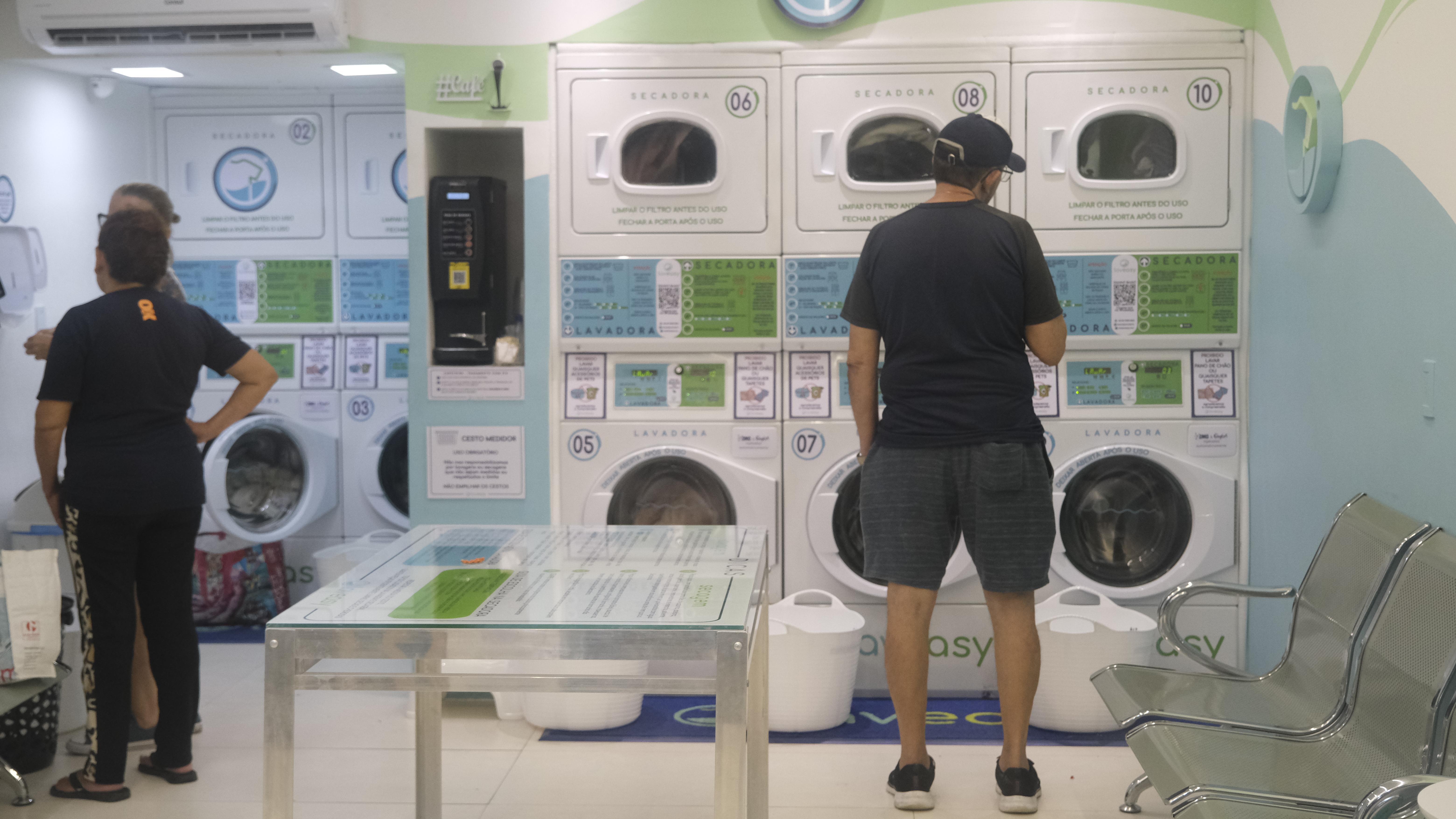 Fluxo de lavanderia na LavEasy