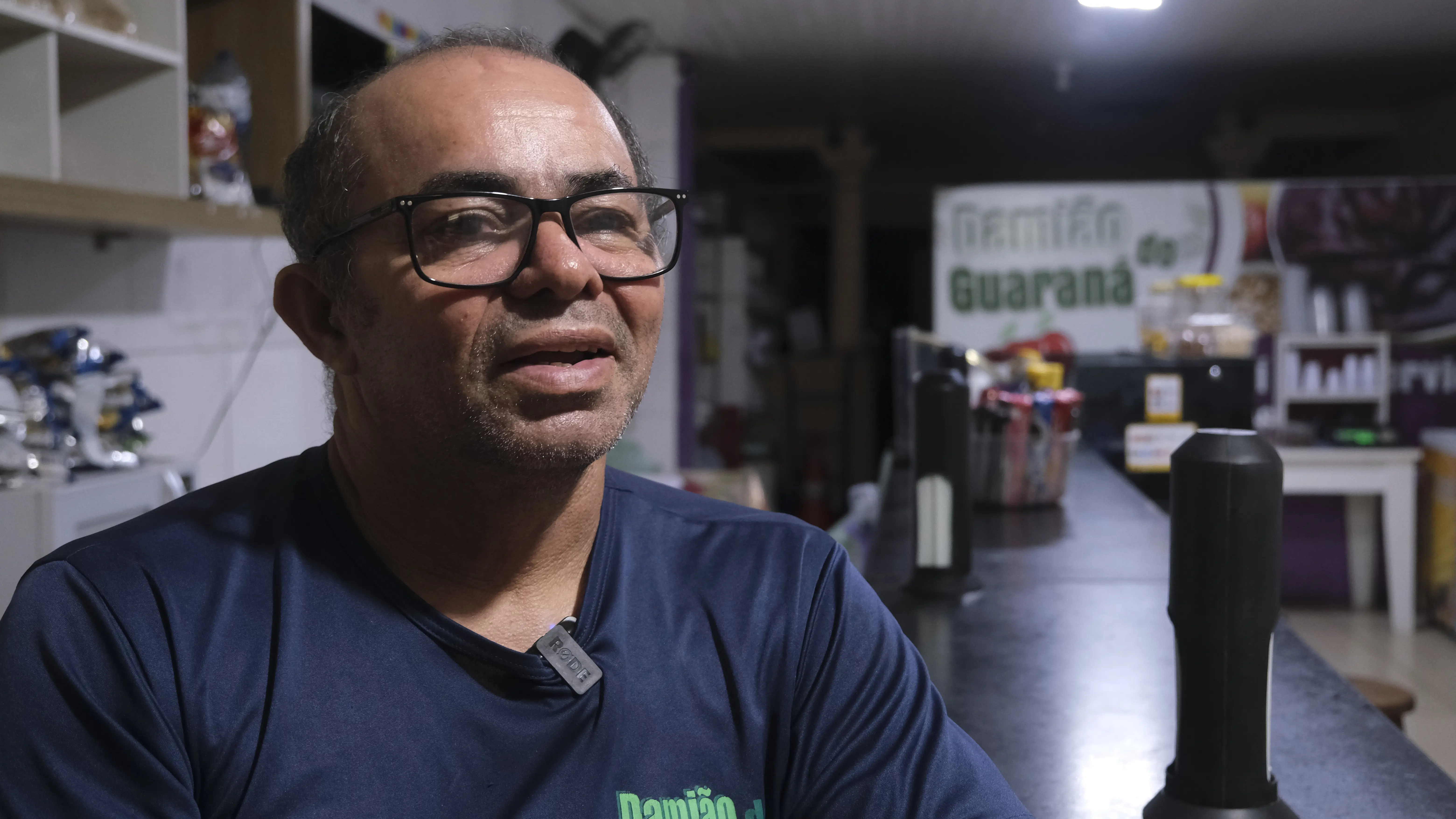 Damião Oliveira, comerciante do Centro de Fortaleza