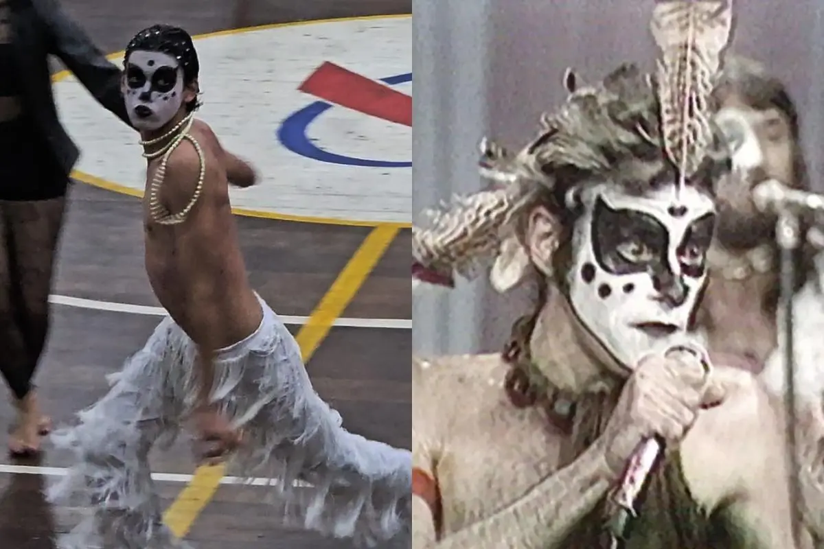 Vídeo de jovem que viralizou ao homenagear Ney Matogrosso em apresentação de São João na escola, após assistir Homem com H