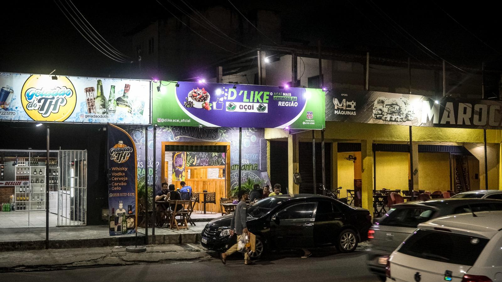 Empreendimentos gastronômicos na avenida Augusto dos Anjos