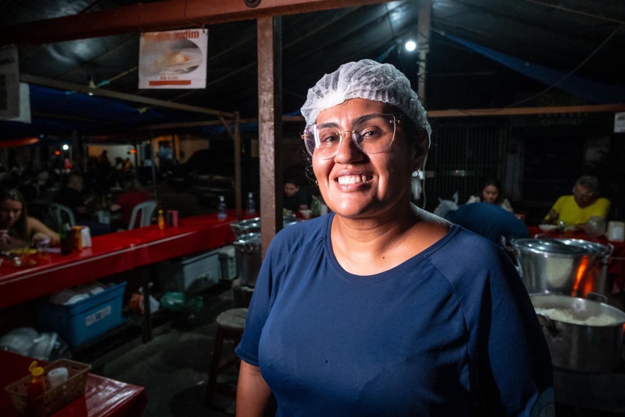 Cyntia Martins Campos, proprietária do Caldeirão da Panelada