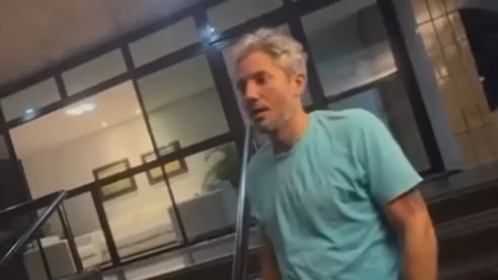 Pessoas confrontaram o homem depois do acidente, em vídeo compartilhado em rede social em apoio à família da vítima