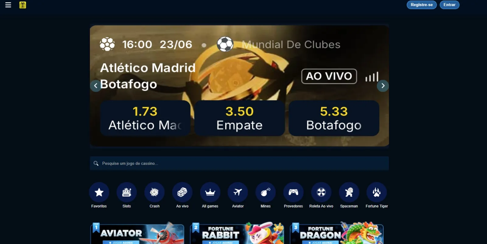 Site está usando o nome e a marca do Ceará em sua plataforma