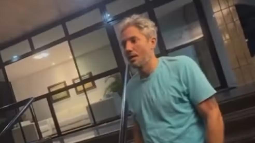 Imagem do empresário Rafael Elisario Ferreira, preso em flagrante por dirigir alcoolizado e provocar acidente que terminou com a morte do jovem Kauã Oliveira Guedes, em Fortaleza