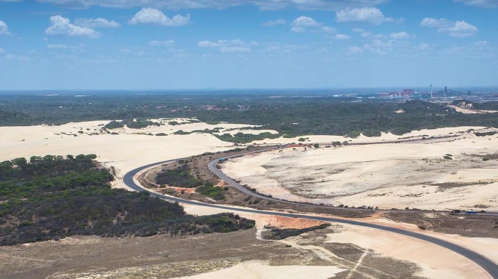 Área próxima ao Porto