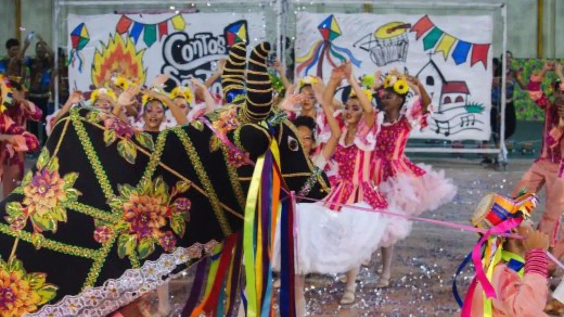 Apresentação de quadrilha em Iguatu