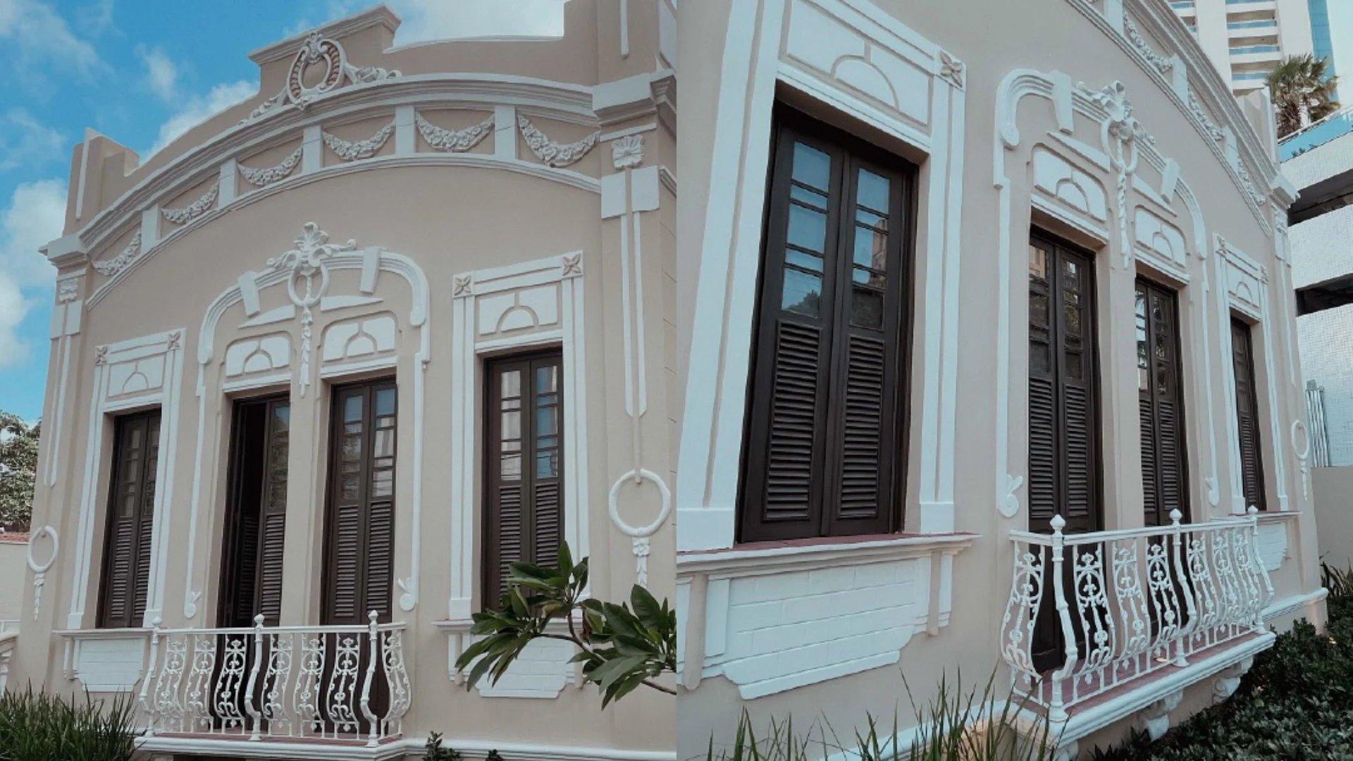 Casarão histórico na Av. Santos Dumont