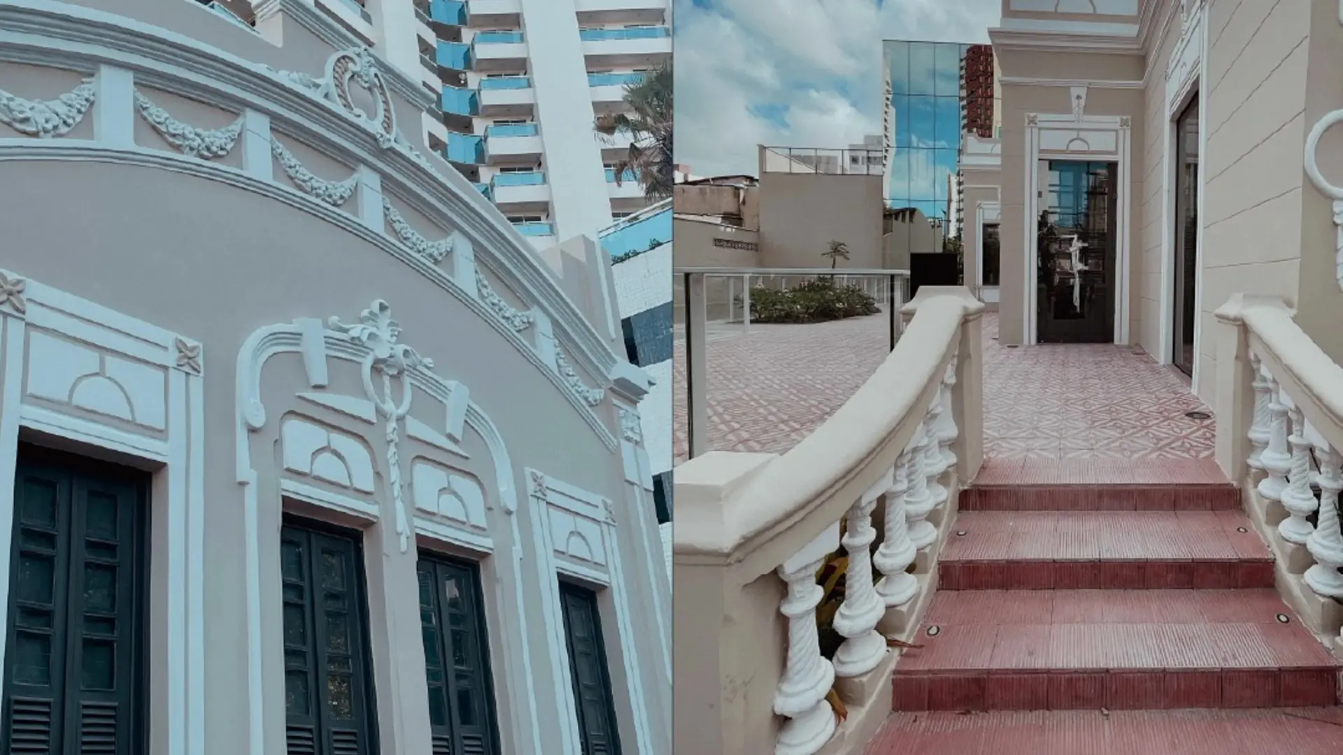 Casarão histórico na Av. Santos Dumont