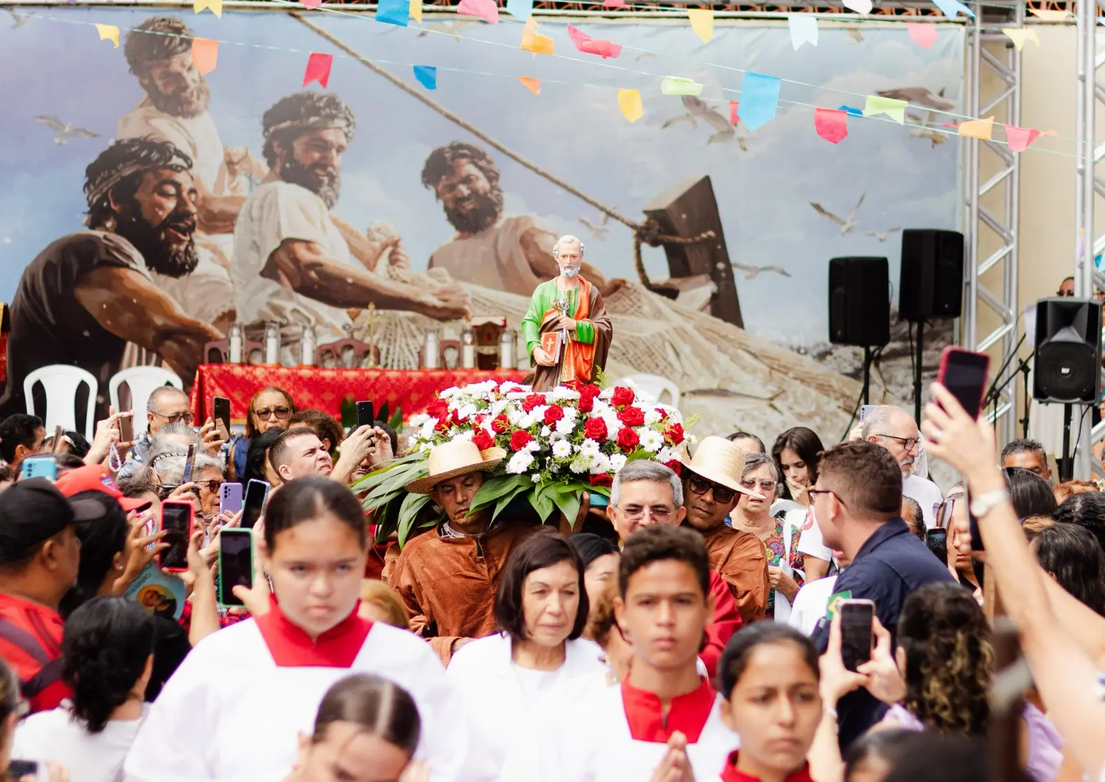 Festa de São Pedro foi realizado neste domingo (29)