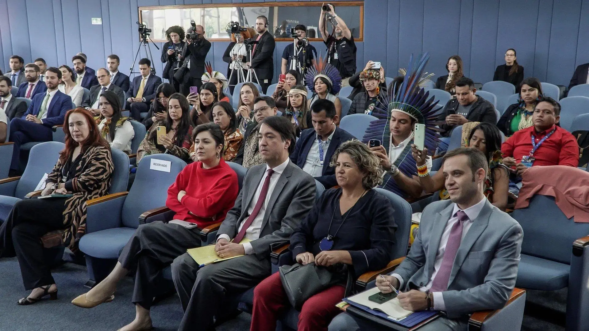 Formação de lideranças indígenas para a COP30