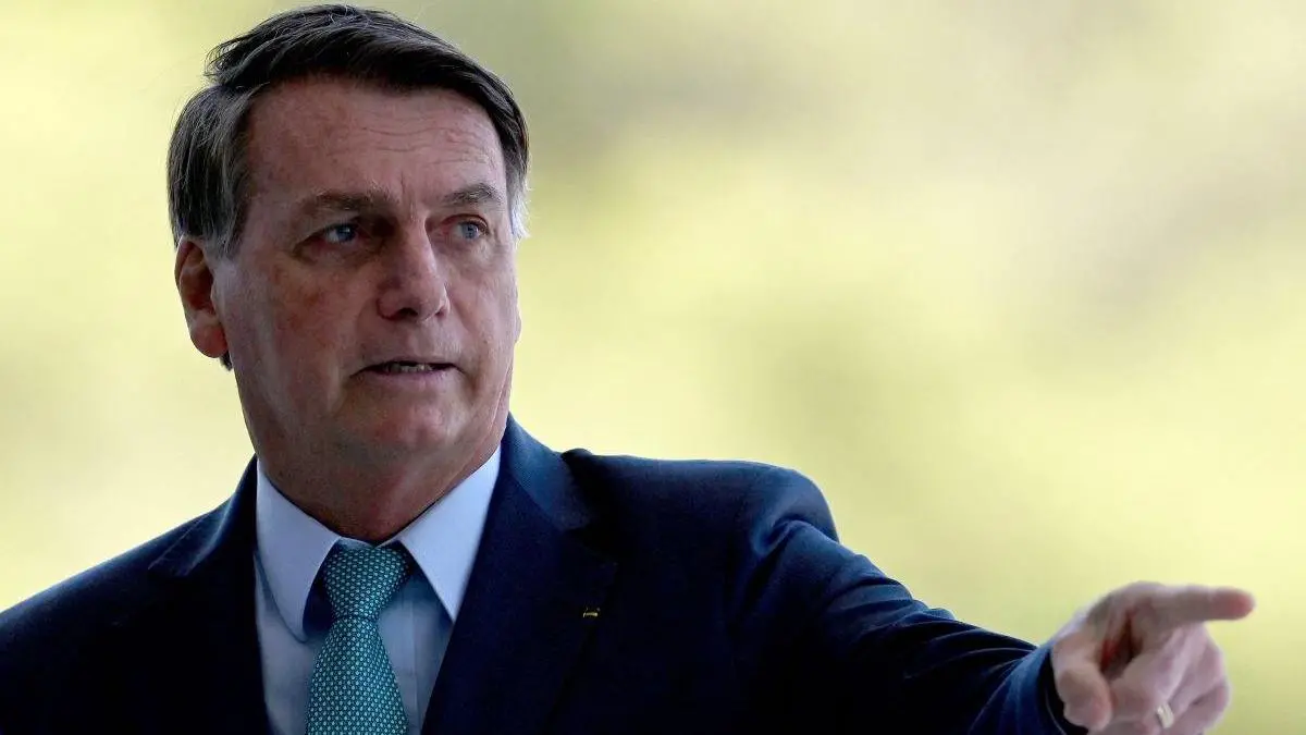 foto do ex-presidente Jair Bolsonaro