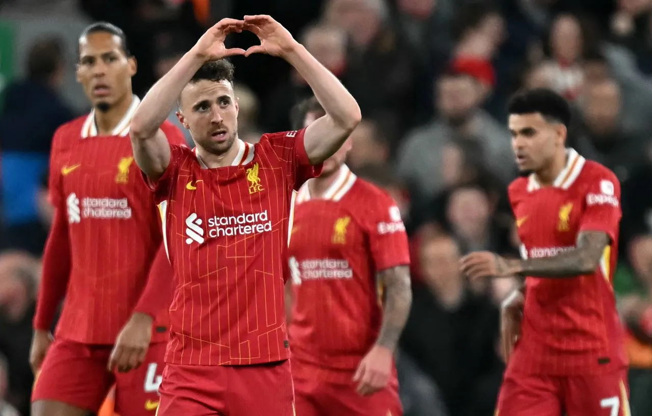 Diogo Jota, de 28 anos, chegou ao Liverpool em 2020 e desempenhou um papel fundamental nos sucessos do time britânico nos últimos anos