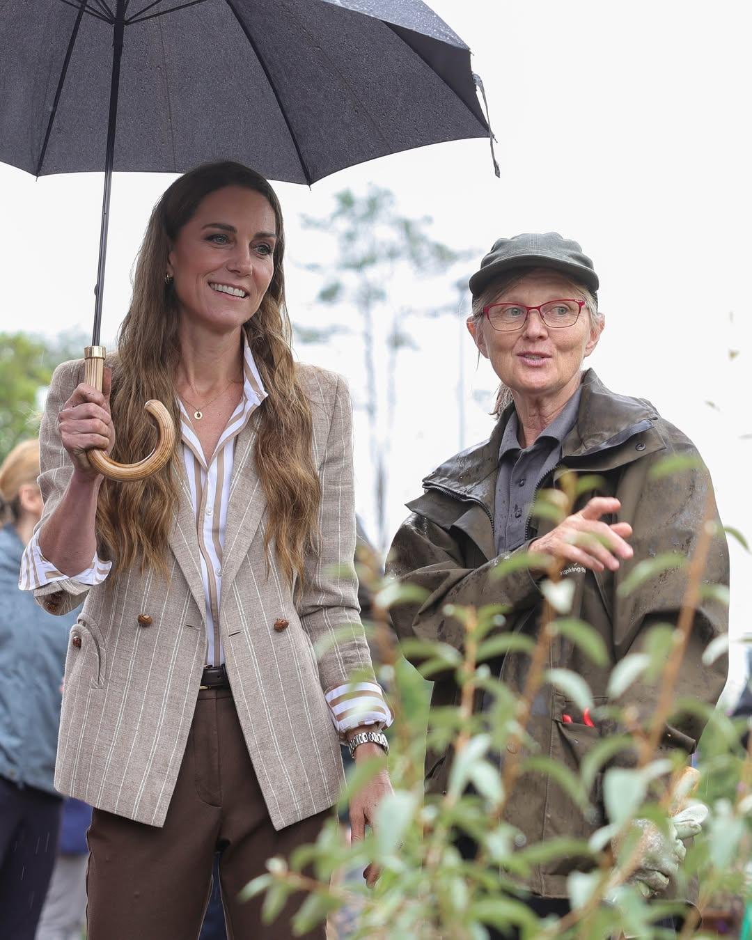 Imagem da princesa Kate Middleton, para uma matéria sobre tratamento contra câncer