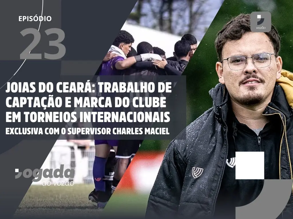 Charles Maciel, supervisor das categorias de base do Ceará